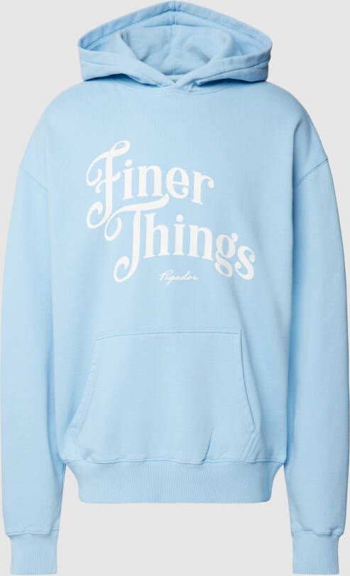 Pegador Oversized hoodie met statementprint model 'Kirk'