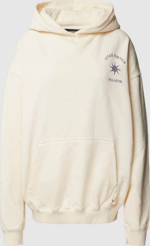 Pegador Oversized hoodie met statementprint model 'Siena'