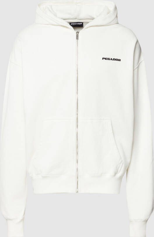 Pegador Oversized sweatjack met labelstitching