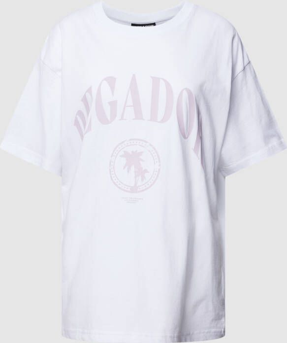 Pegador Solan Oversized Tee T-shirts Kleding white maat: S beschikbare maaten:S M L