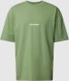 Pegador Colne Logo Oversized Tee T-shirts Kleding vintage washed cypress green maat: XXL beschikbare maaten:S M L XL XXL - Thumbnail 1