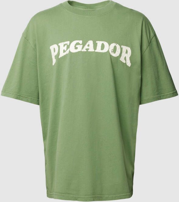 Pegador Oversized T-shirt met labelprint model 'BRIGGS'