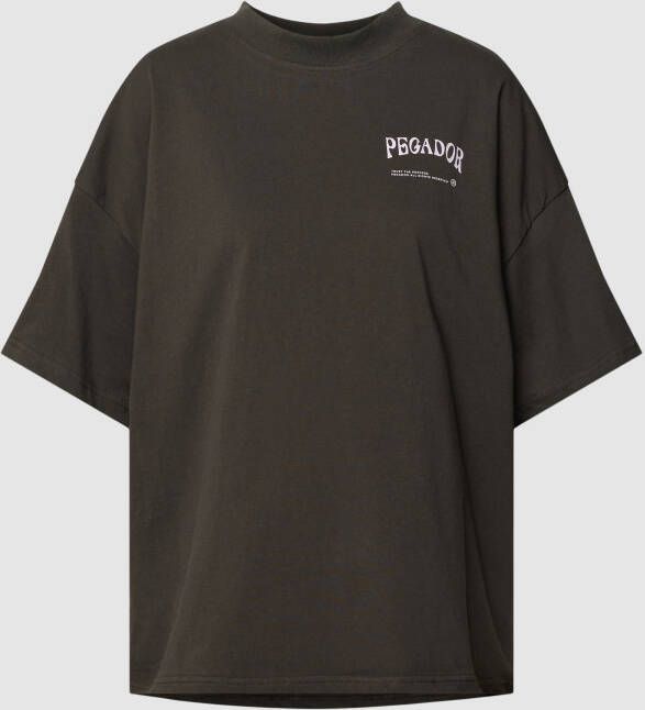 Pegador Oversized T-shirt met labelprint model 'Lola'