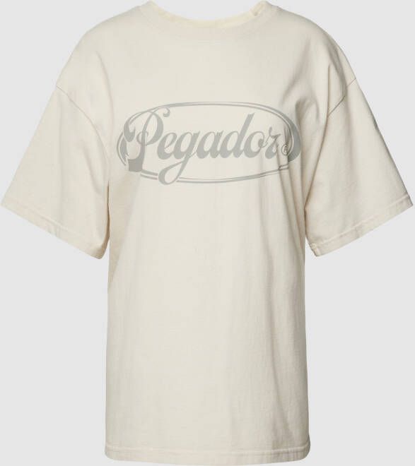 Pegador Oversized T-shirt met labelprint model 'Omar'