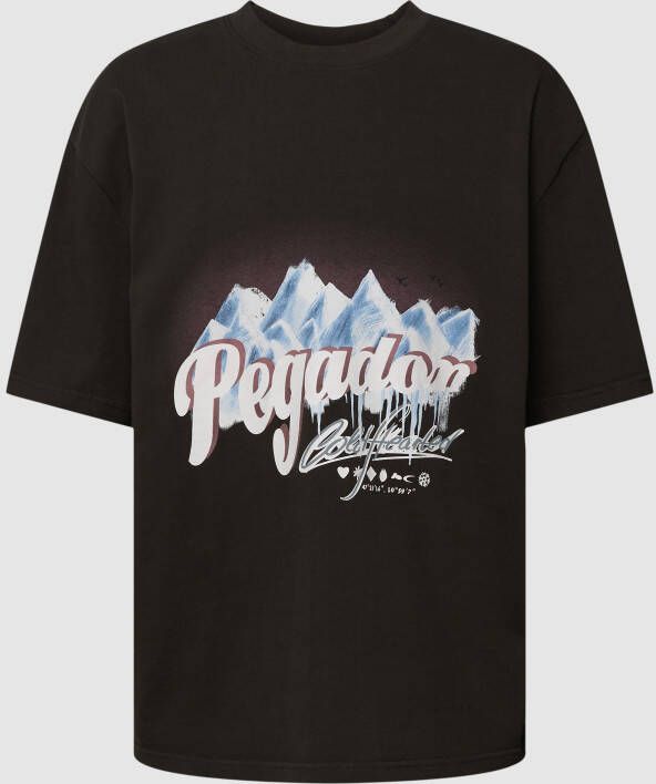Pegador Oversized T-shirt met labelprint model 'RODNEY'