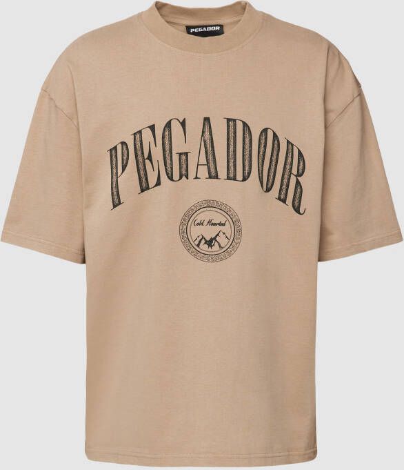 Pegador Oversized T-shirt met labelprint model 'SIMCO'