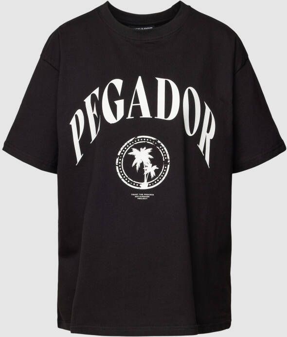 Pegador Oversized T-shirt met labelprint model 'Solan'