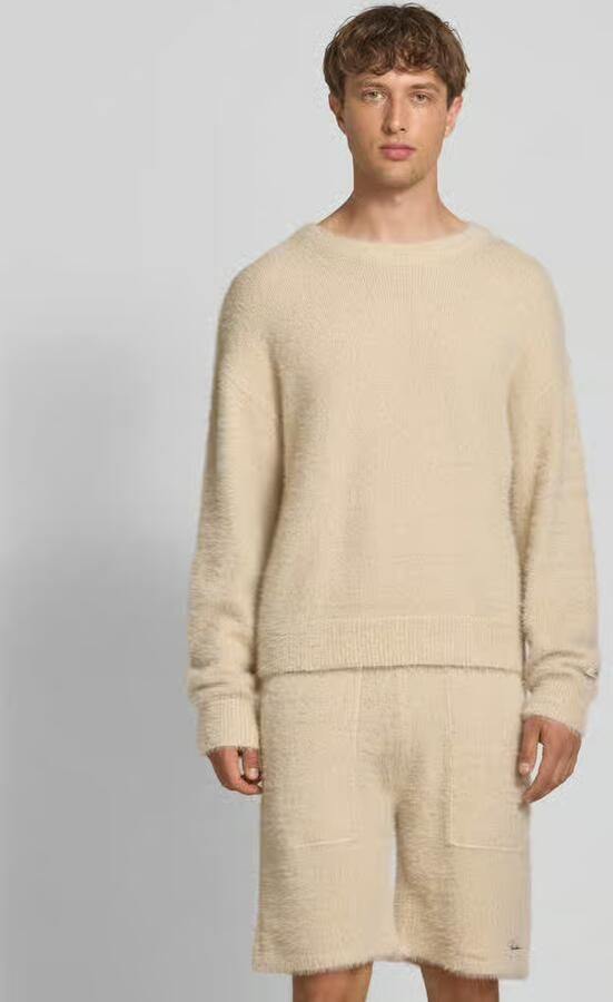 PEGADOR Gebreide pullover met labelpatch model 'Watson' - Foto 2