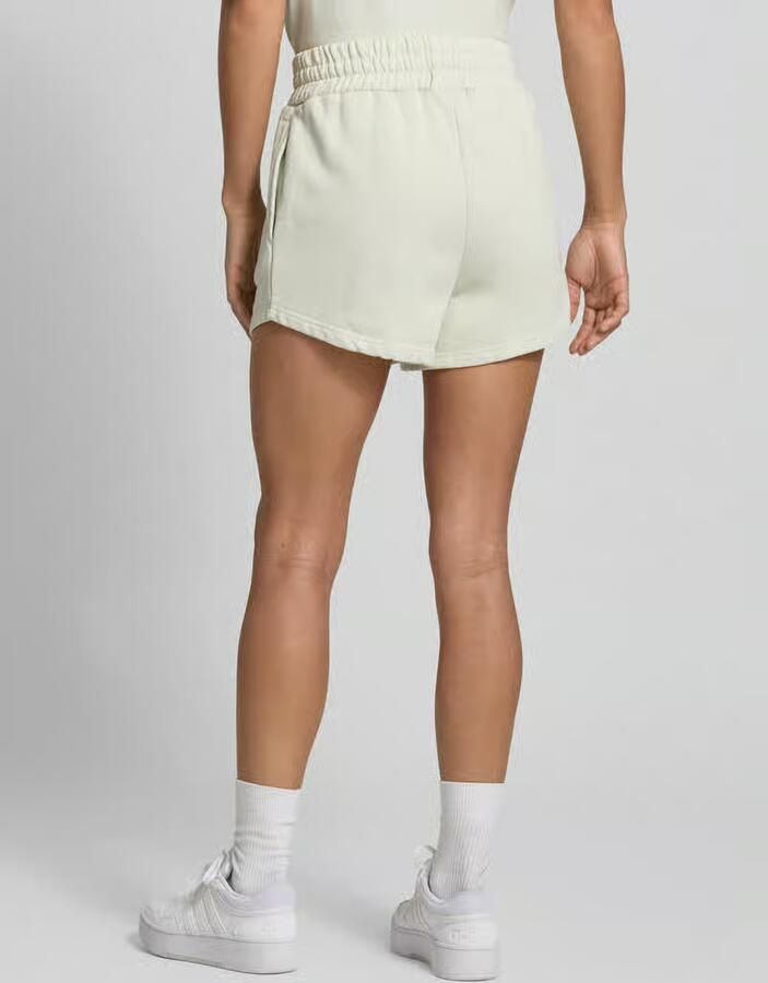 PEGADOR High waist sweatshorts met gestikt logo model 'WILUNA' - Foto 2