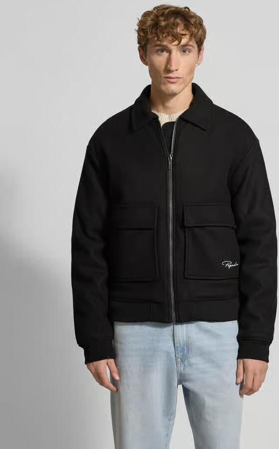 Pegador Aiken Wool Blend Bomberjacket Men Bomberjacks zwart Maat XL Kleding - Foto 5