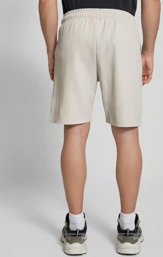 PEGADOR Korte broek met elastische band en labelstitching model 'TROY'