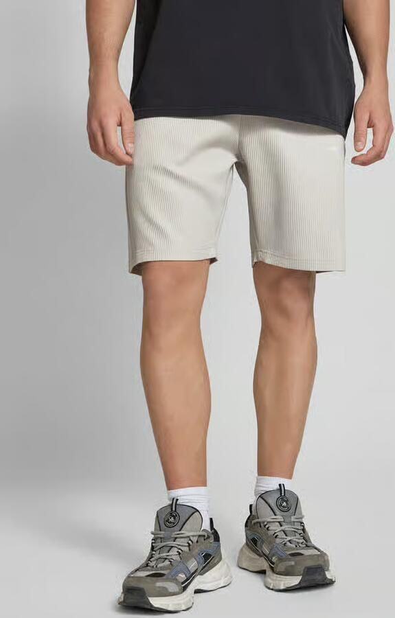PEGADOR Korte broek met elastische band en labelstitching model 'TROY' - Foto 2