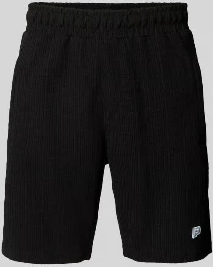 Pegador Regular fit sweatshorts met labelstitching model 'LIBCO' - Foto 2