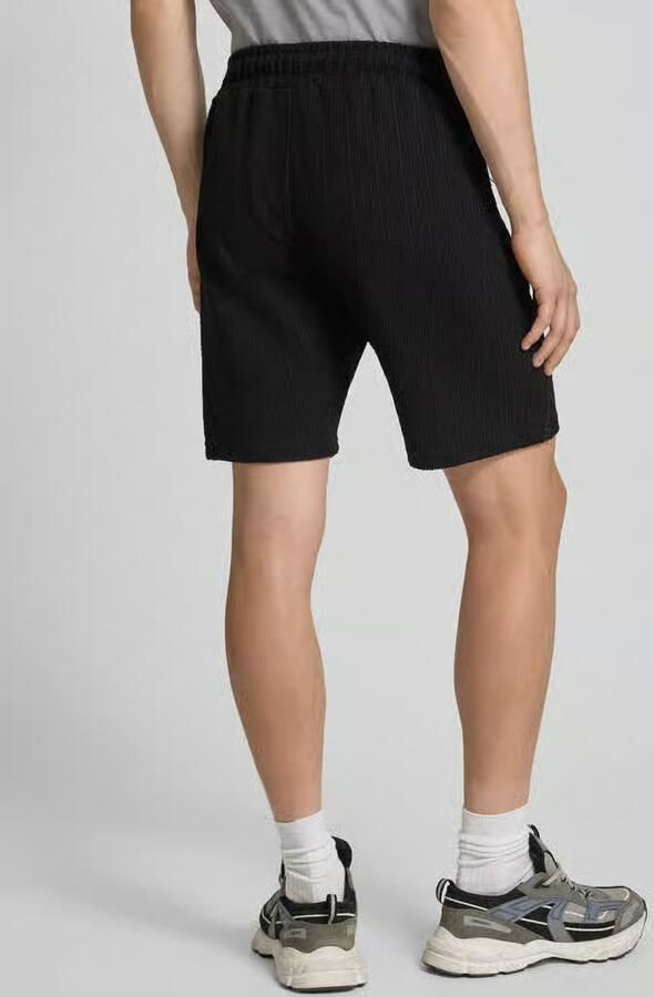 Pegador Regular fit sweatshorts met labelstitching model 'LIBCO' - Foto 3