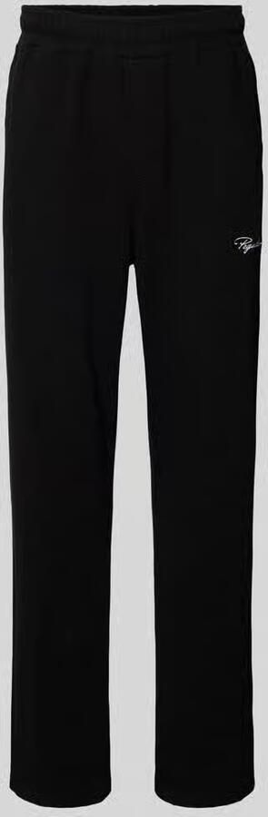 PEGADOR Loose fit sweatbroek met logo-stitching model 'Signar' - Foto 2