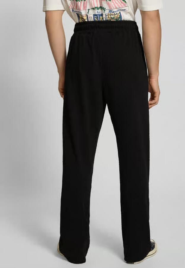 PEGADOR Loose fit sweatbroek met logo-stitching model 'Signar'