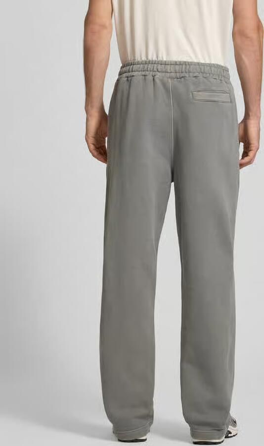 PEGADOR Loose fit sweatpants van katoenmix met labeldetail - Foto 3