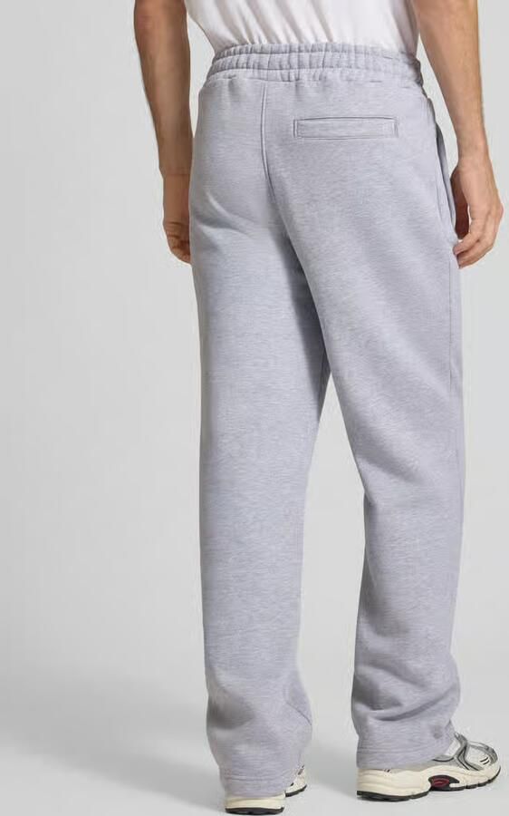 PEGADOR Loose fit sweatpants van katoenmix met labeldetail - Foto 3