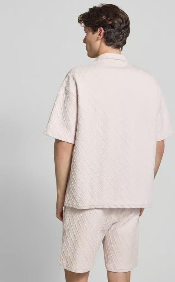 PEGADOR modern fit vrijetijdsoverhemd met gestikt logo model 'Jovren'