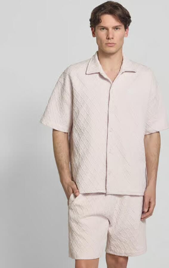 PEGADOR modern fit vrijetijdsoverhemd met gestikt logo model 'Jovren' - Foto 4