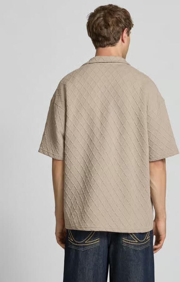 PEGADOR modern fit vrijetijdsoverhemd met gestikt logo model 'Jovren' - Foto 2