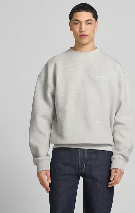 PEGADOR Oversized fit sweatshirt met logo-stitching model 'Tate' - Foto 2