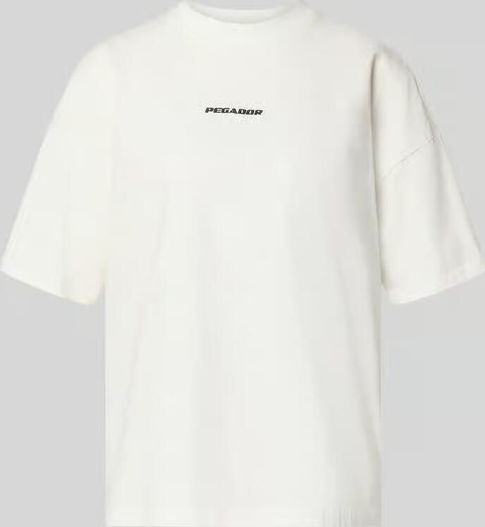 PEGADOR Oversized vrijetijdsoverhemd met labelstitching model 'Soglio' - Foto 14
