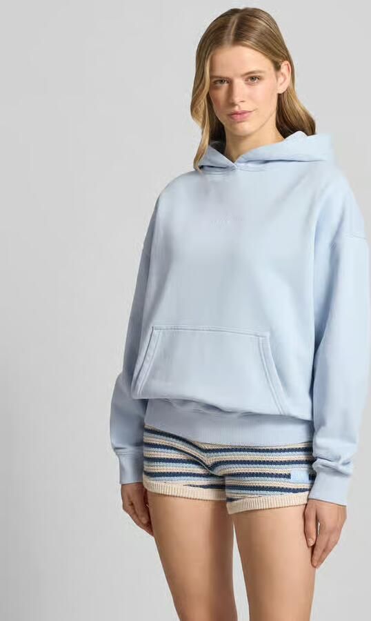 PEGADOR oversized hoodie met gestikt logo model 'CLARITA' - Foto 2
