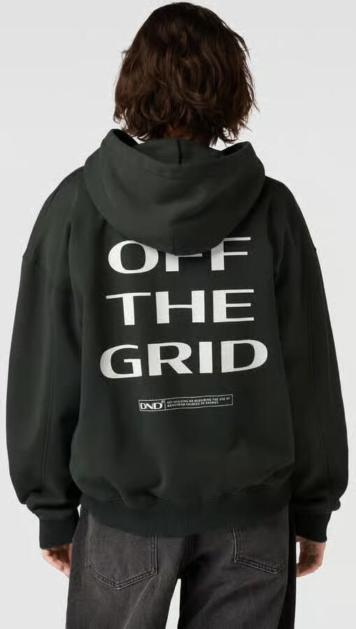 PEGADOR Oversized hoodie met kangoeroezak model 'NAVISK'