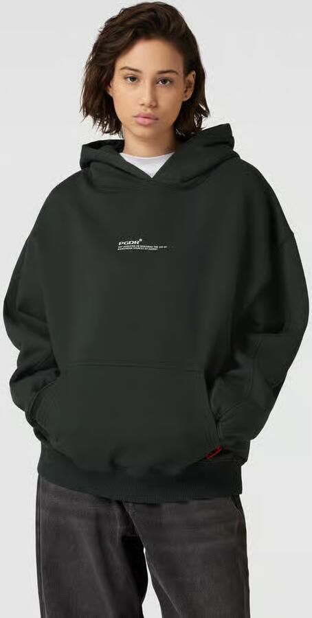 PEGADOR Oversized hoodie met kangoeroezak model 'NAVISK' - Foto 2