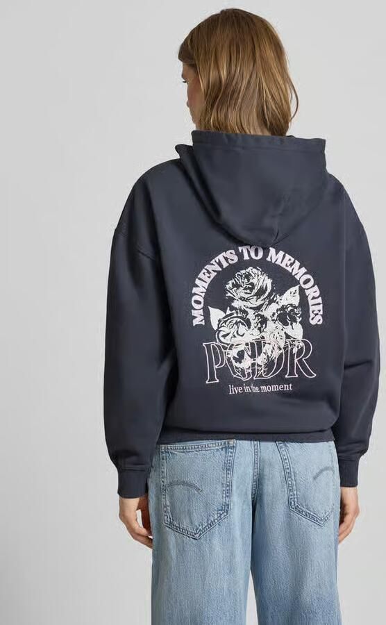 PEGADOR Oversized vrijetijdsoverhemd met labelstitching model 'Soglio' - Foto 6