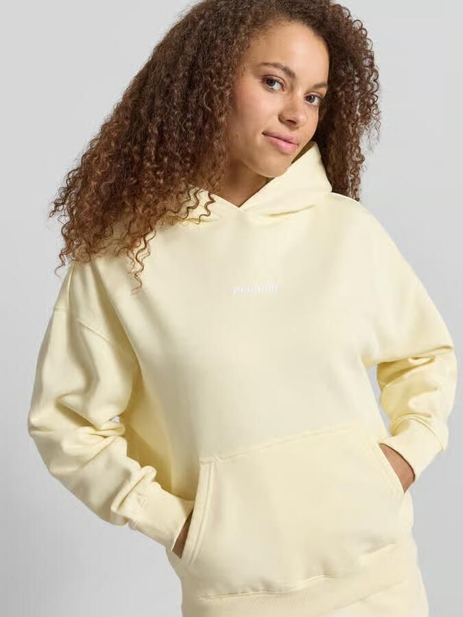 PEGADOR Oversized hoodie met labelstitching model 'CLARITA'