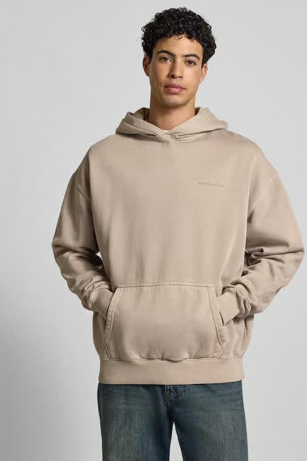 PEGADOR Oversized hoodie met logo en kangoeroezak - Foto 2