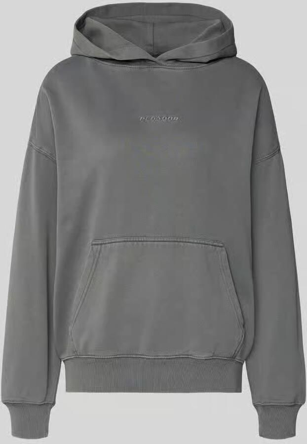 Pegador Clarita Logo Oversized Hoodie Hoodies & Sweaters in grijs formaten: XS - Foto 2