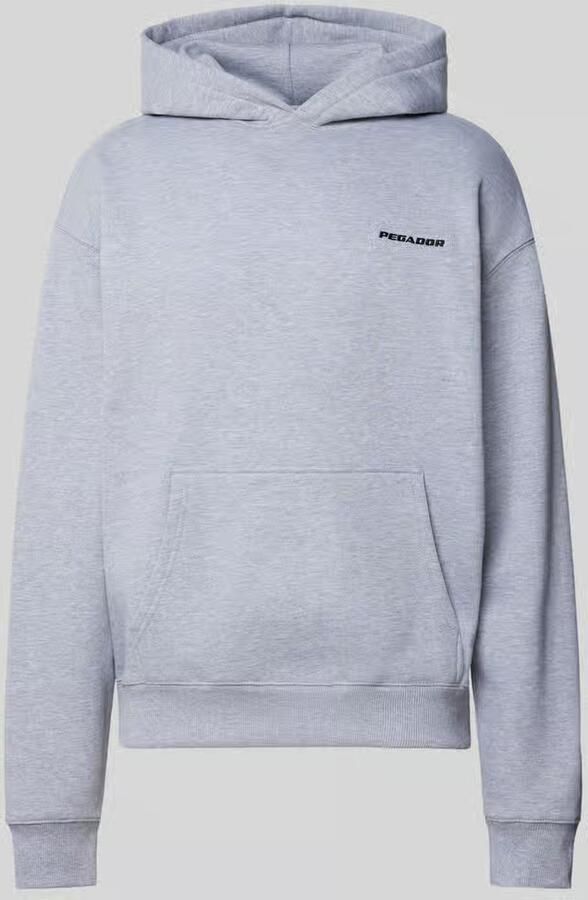 PEGADOR Oversized hoodie van katoenmix