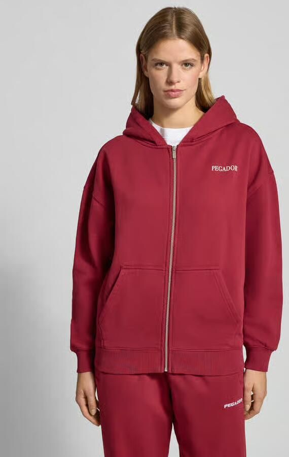 PEGADOR Oversized sweatjack met capuchon model 'LANCY' - Foto 2