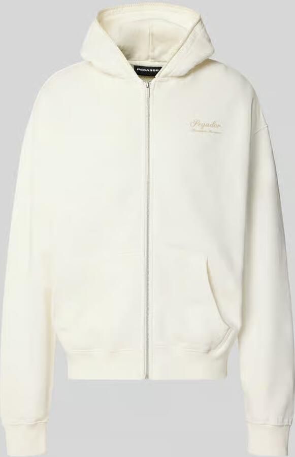 PEGADOR oversized fit t-shirt met labelstitching model 'BRACY' - Foto 3