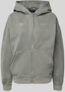 PEGADOR Loose fit sweatbroek met logo-stitching model 'Signar' - Foto 7