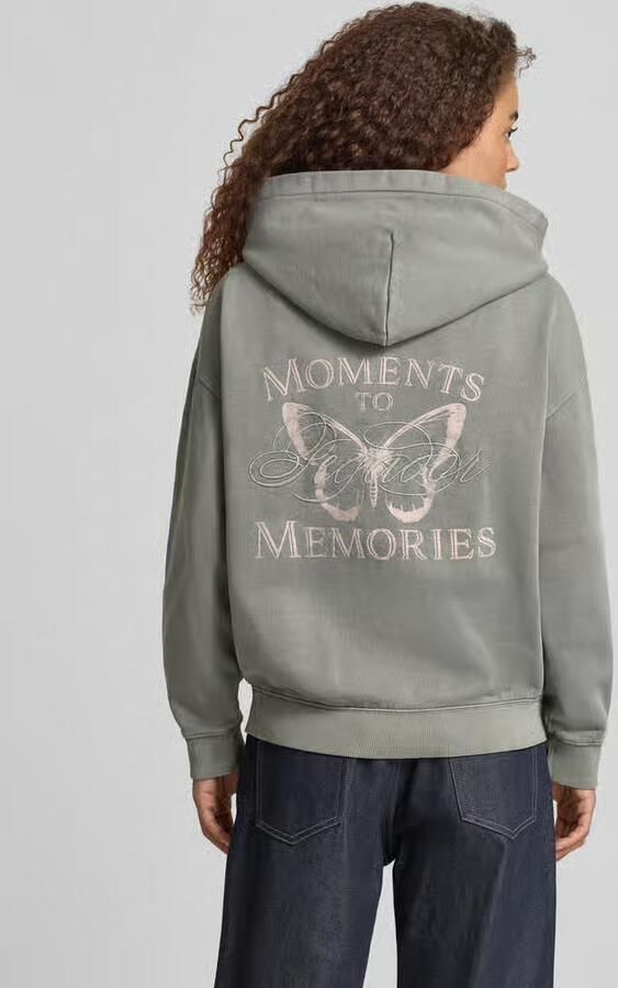 PEGADOR Loose fit sweatbroek met logo-stitching model 'Signar' - Foto 4