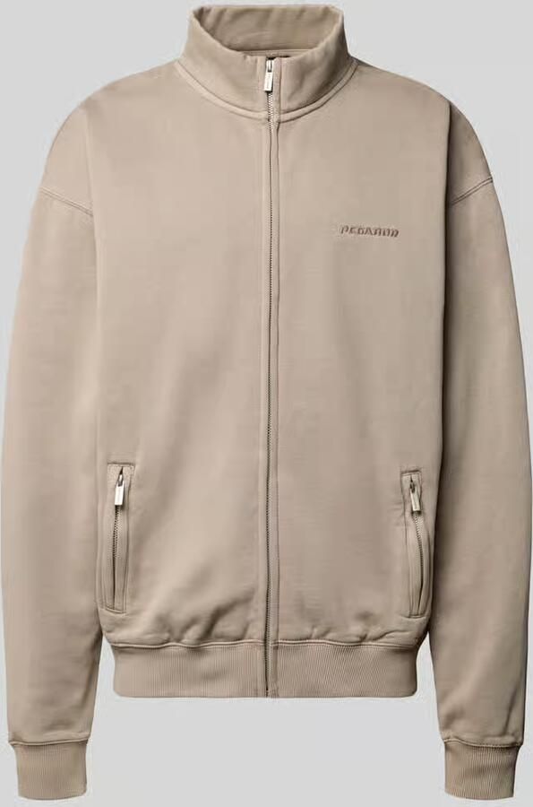 PEGADOR Oversized sweatjack met labelstitching - Foto 2