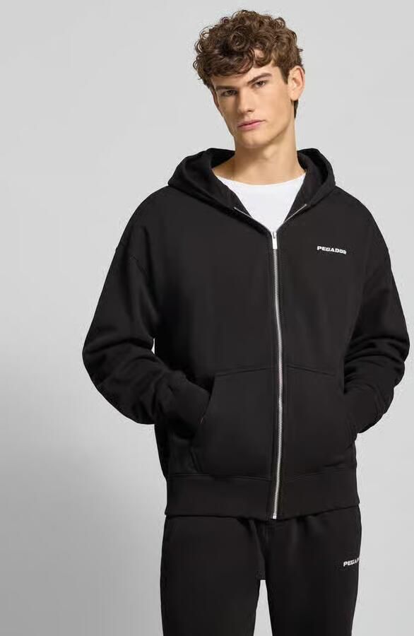PEGADOR Oversized sweatjack met logo - Foto 2