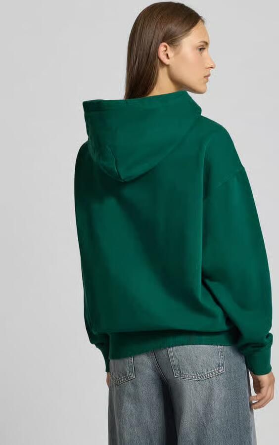 Pegador Oversized sweatjack met logostitching model 'Clarita'