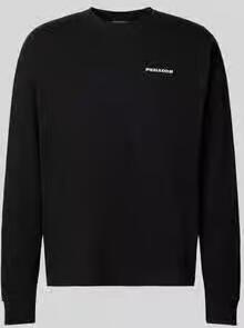 PEGADOR Oversized sweatshirt met gestikt logo model 'Rusk'