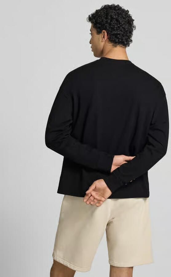 PEGADOR Oversized sweatshirt met gestikt logo model 'Rusk' - Foto 2