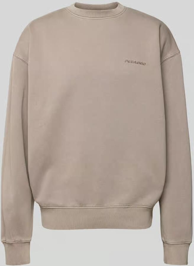 PEGADOR Oversized sweatshirt met labelstitching - Foto 2