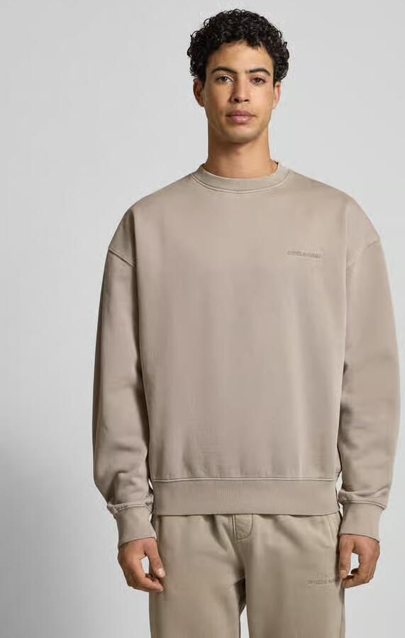 PEGADOR Oversized sweatshirt met labelstitching - Foto 3