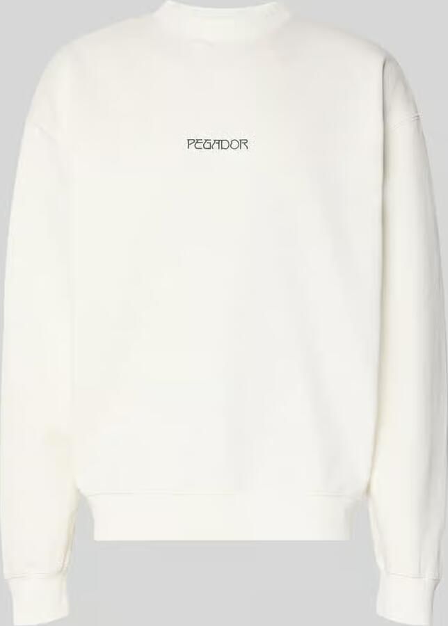 PEGADOR Oversized sweatshirt met logoprint model 'Stavoren' - Foto 2