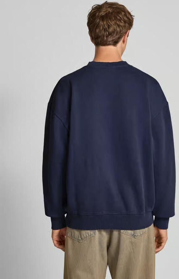 Pegador Oversized sweatshirt met logostitching en ronde hals