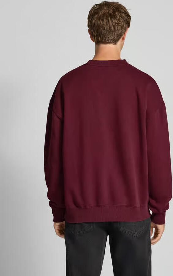 Pegador Oversized sweatshirt met logostitching en ronde hals