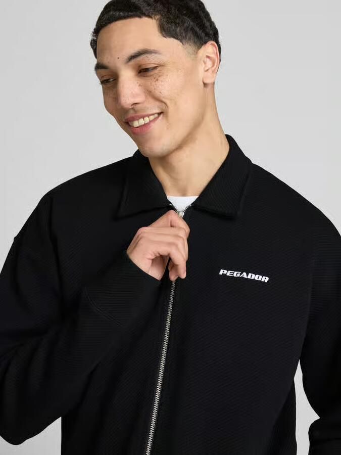 PEGADOR Oversized vrijetijdsoverhemd met labelstitching model 'Soglio' - Foto 5